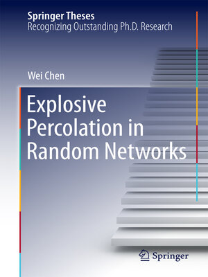 cover image of Explosive Percolation in Random Networks